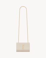 YSL Kate Small in Grain De Poudre Embossed Leather